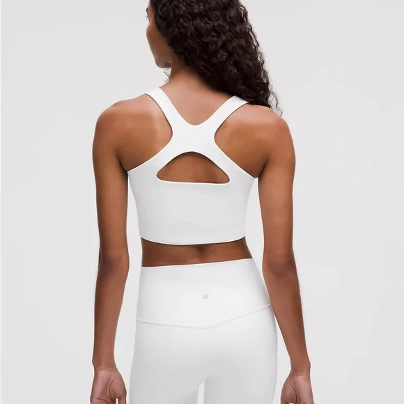 Lululemon Athletica White Cutout Crop Top - Picture 5 of 8